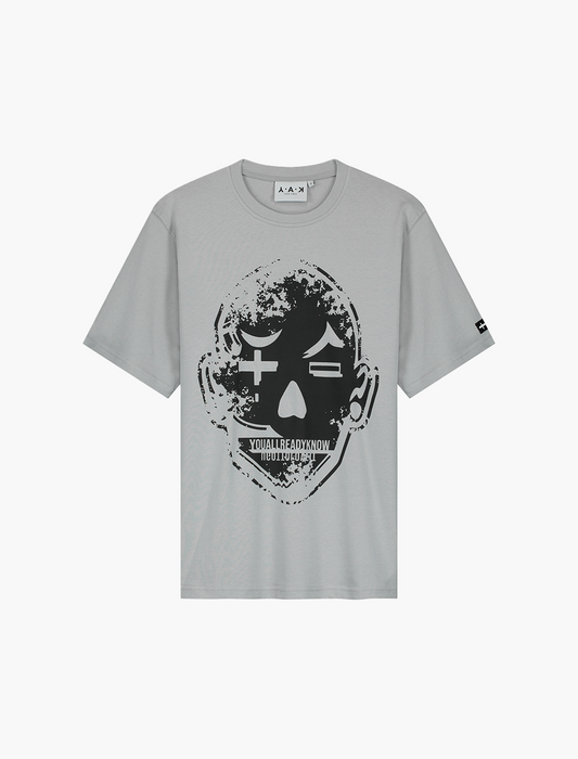 YAK faded Tee grey