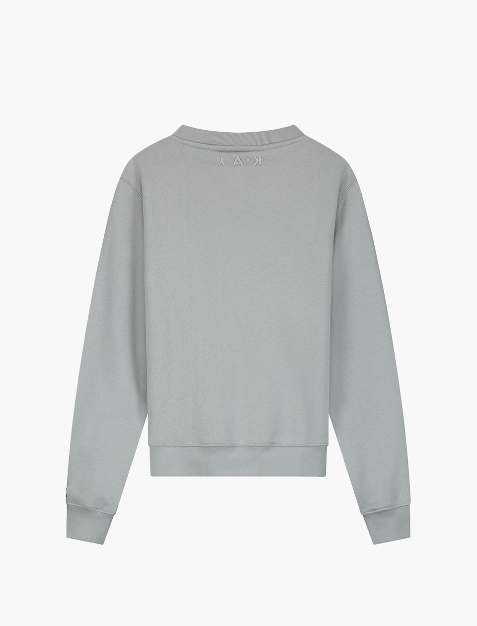 YAK faded crewneck cool grey