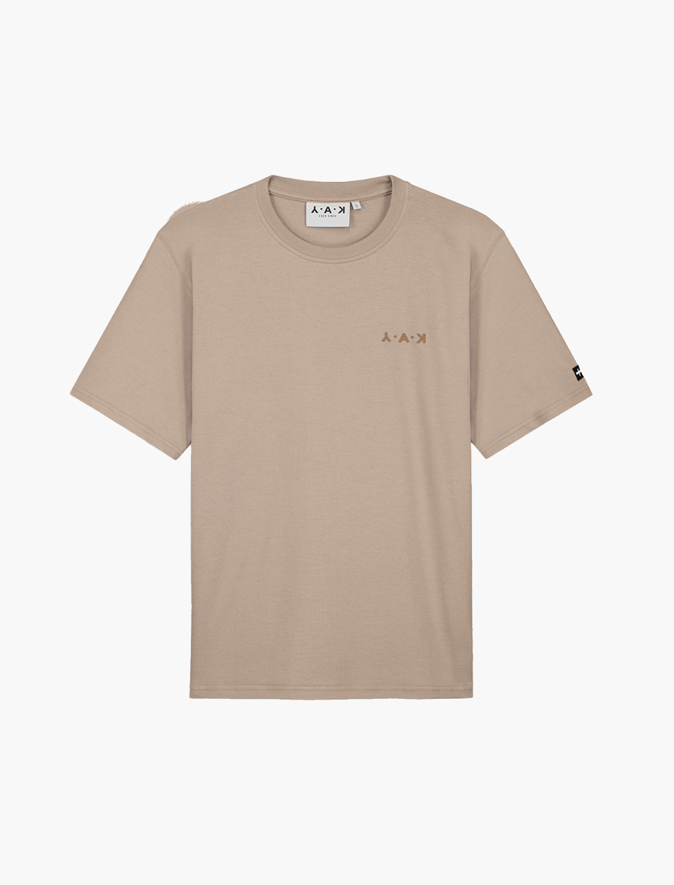 YAK beige Tee, brown