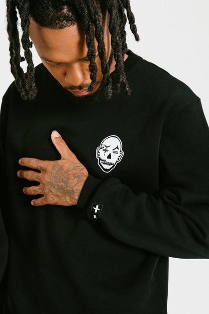 YAK black crewneck